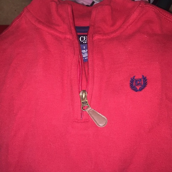 Boys red chaps pullover sweater - Picture 1 of 3
